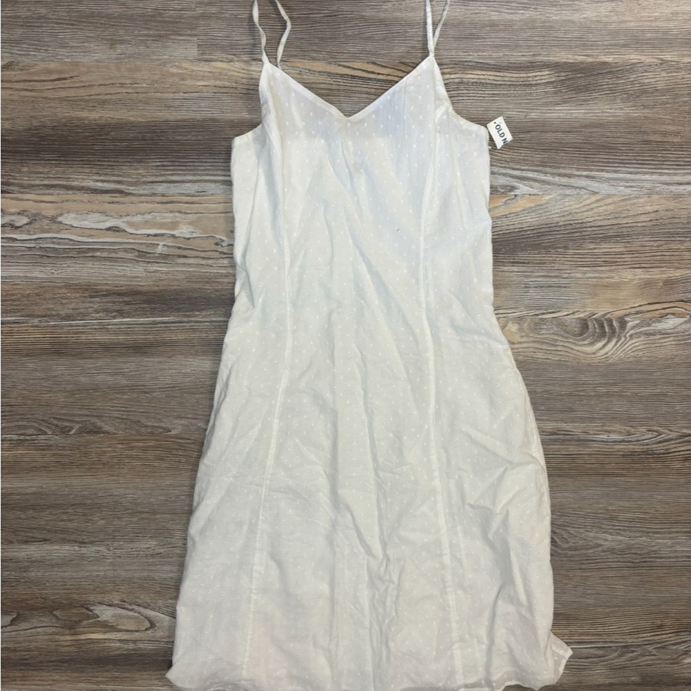 NWT Old Navy White Dress - M